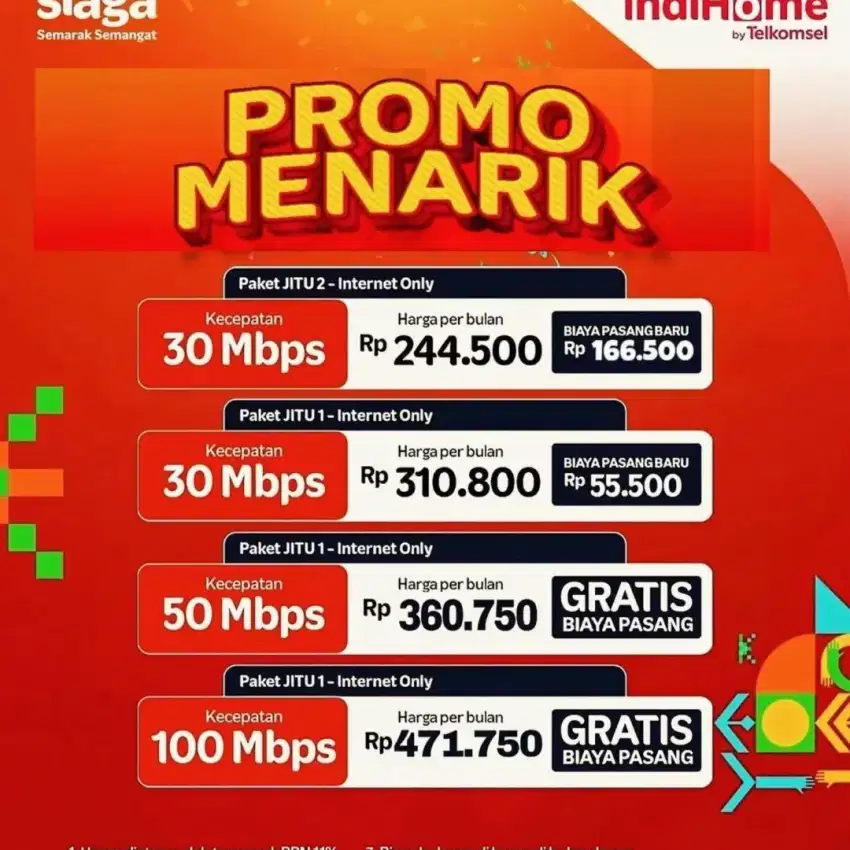 Promo Jasa Pasang Indihome