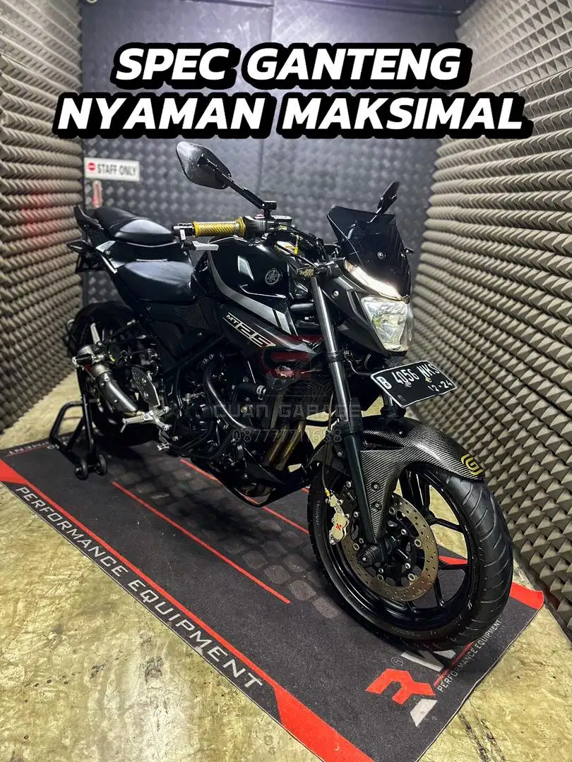 MT 25 OR MT25 2018 MODIF AKRAPOVIC PAJAK PANJANG RAWATAN SUPERB