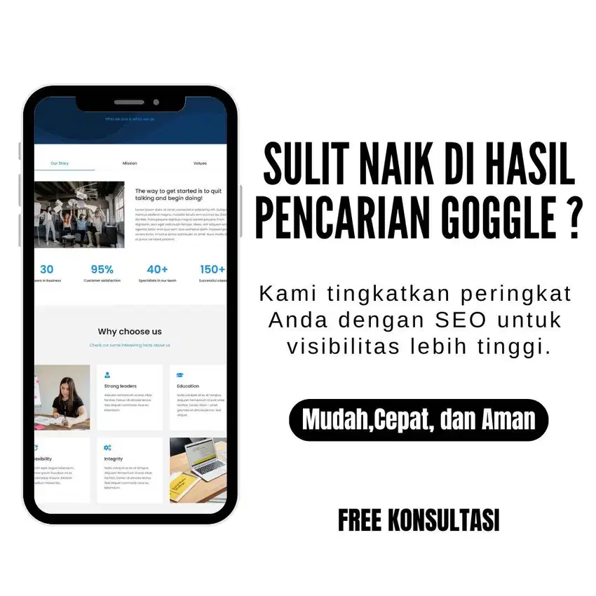 Website Teroptimasi SEO, Bisnis Makin Terdongkrak!