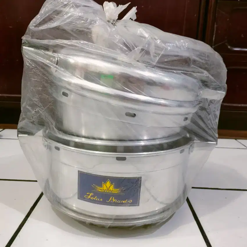 Panci kukus 1 set baru Lotus Brand