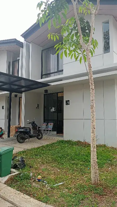 di sewakan rumah cluster di rolling hills Karawang