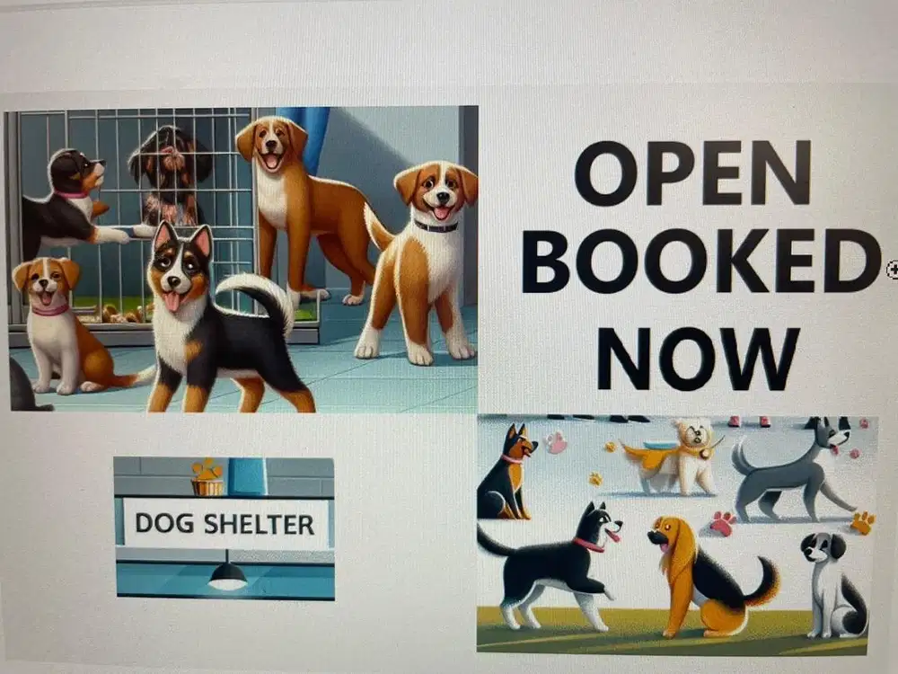 Limited Seat Penitipan puppy anjing doggy kesayangan