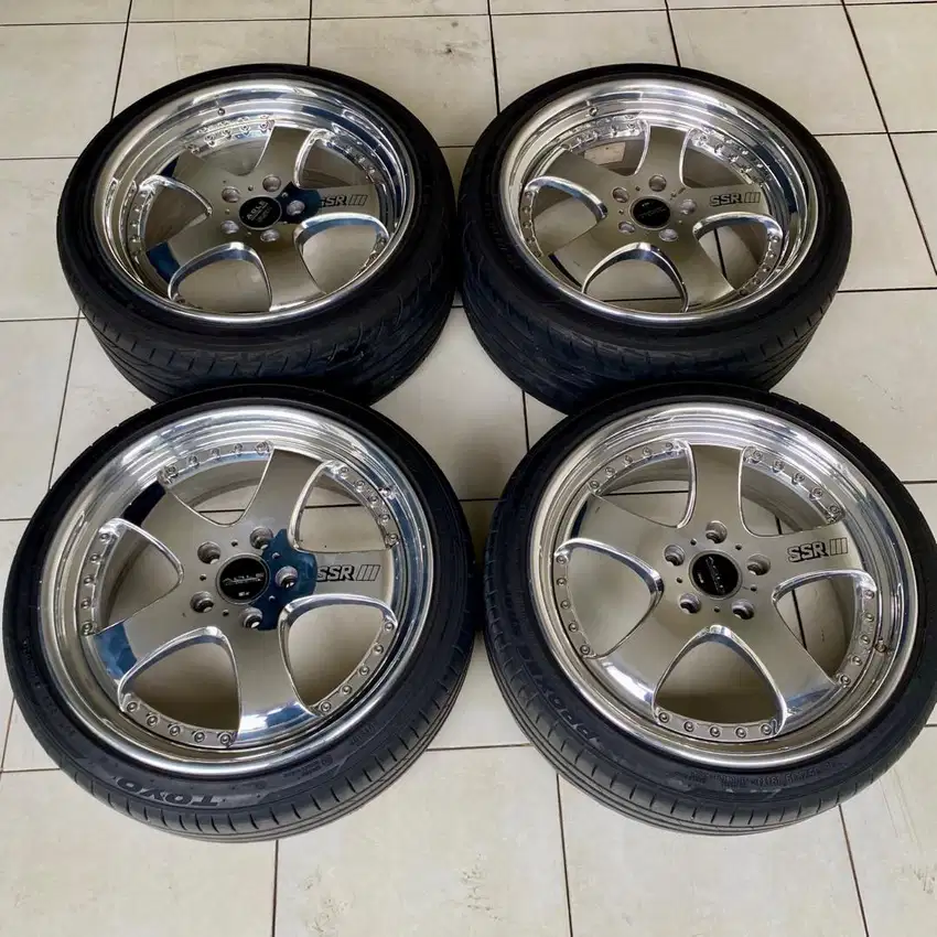 SSR Agle Anniversary Ring 19 5x120 Velg Original Japan Ori Jepang R19