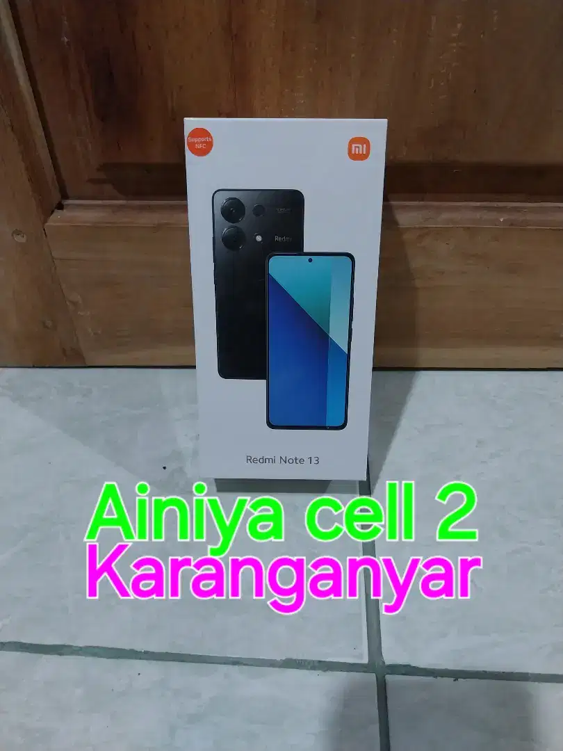 Xiaomi redmi note 13 RAM 8/128 GB garansi resmi