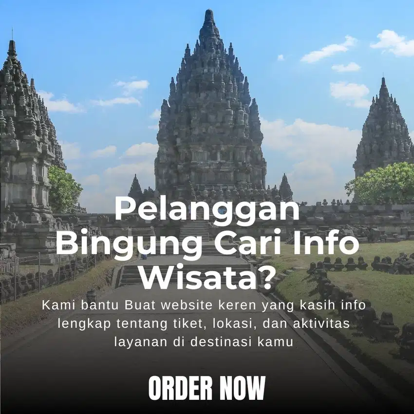 Ciptakan Website Wisata yang Memikat dan Informatif!