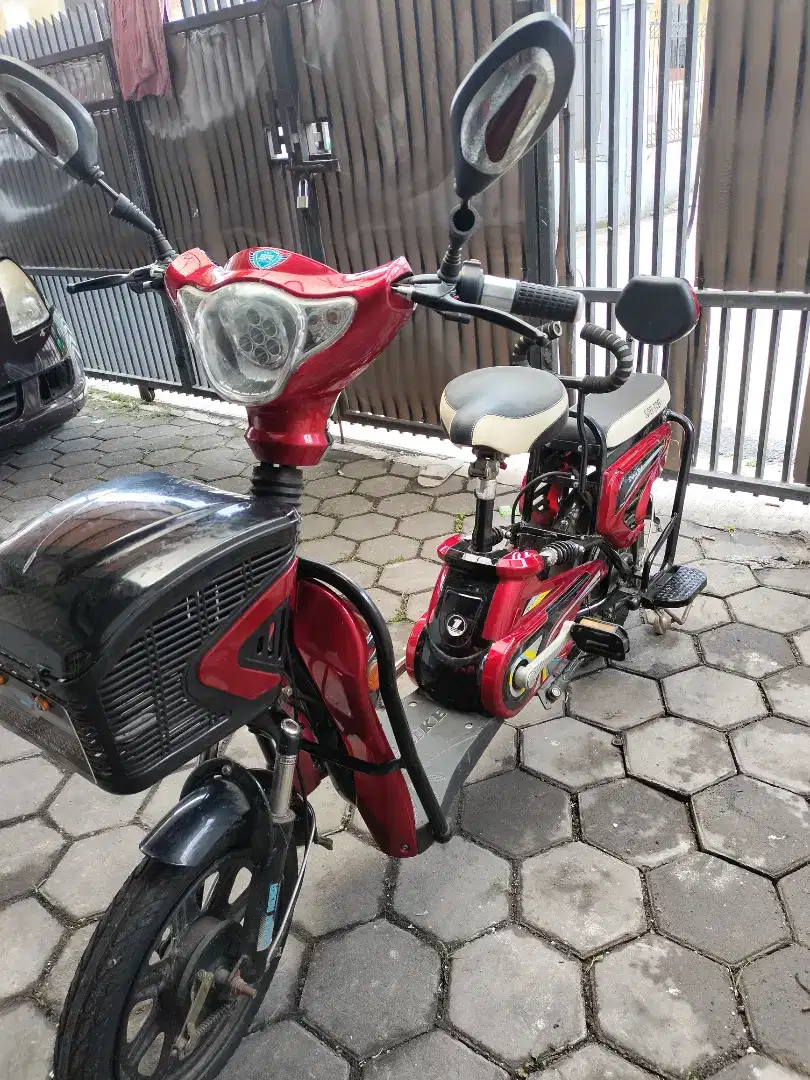 Dijual Murah Sepeda Listrik SUPER RIDER nego sampai jadi