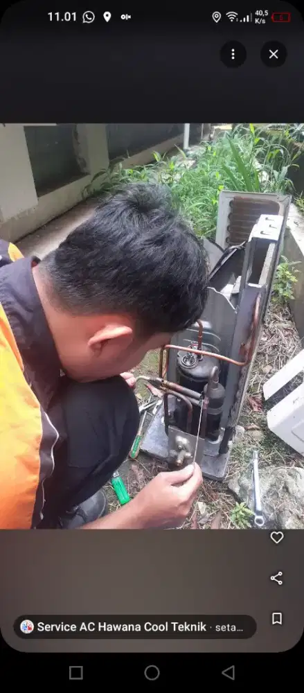 Service AC/kulkas/water heater dll