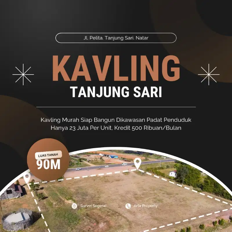 Kavling Murah 23 Juta