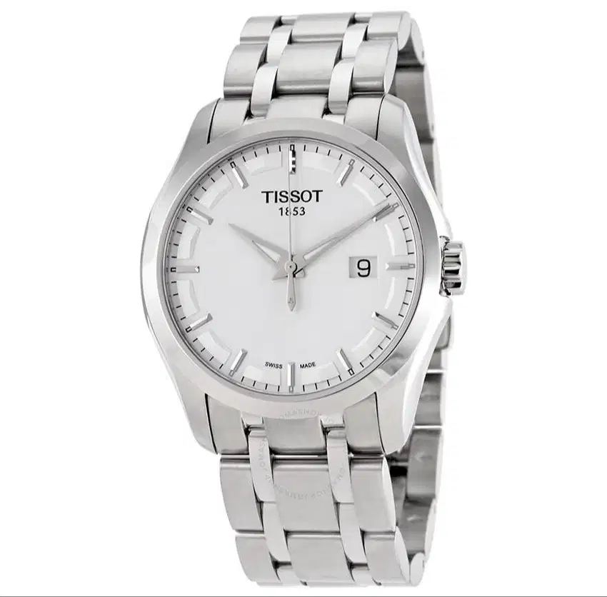 Tissot Men's Couturier Silver Dial Watch