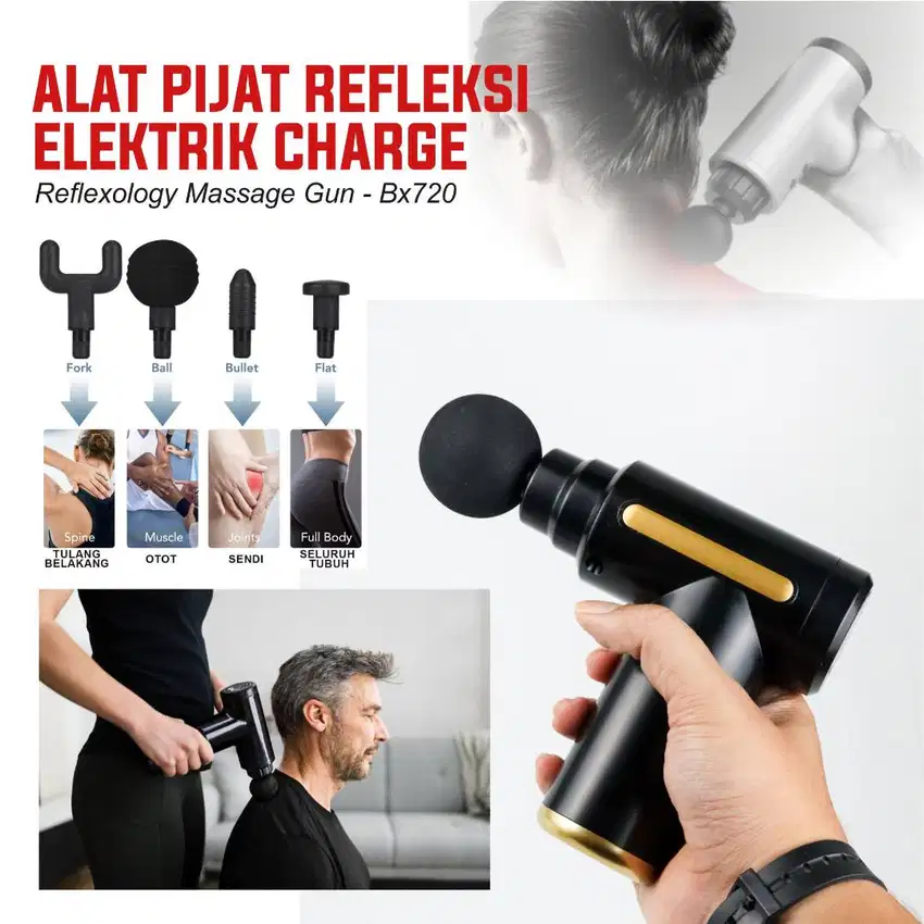 Alat Pijat Terapi Elektrik Set (Cas USB) - LEHIKO BX720.