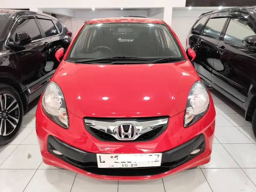 TDP 9JT HONDA BRIO E MATIC 2014 MERAH UNIT TERAWAT