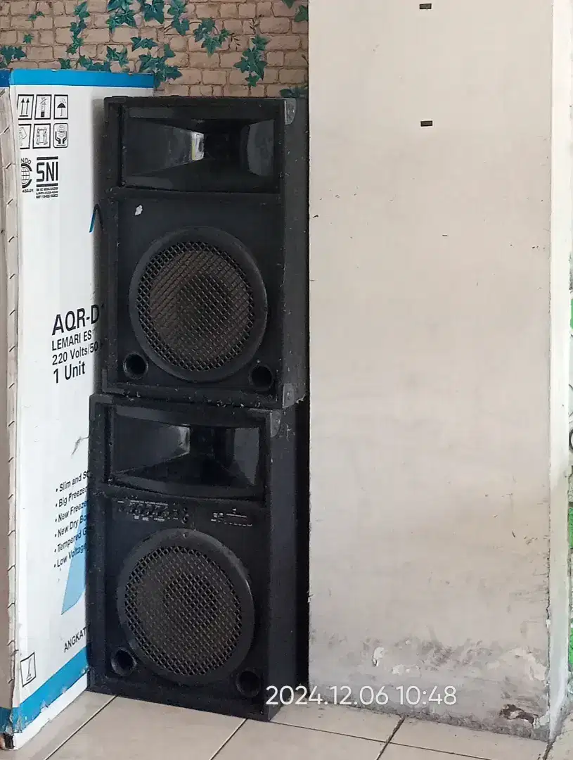 SPEAKER ACTIVE 12INCH bekas fullset normal