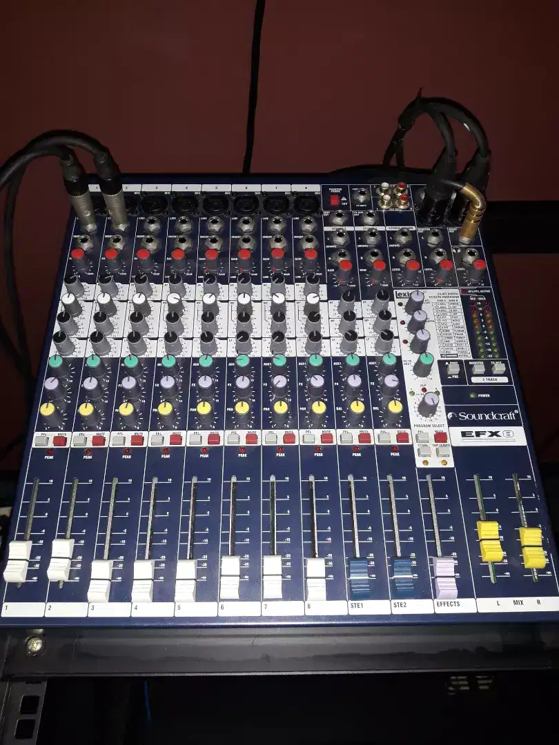 Mixer Soundcraf Efx 8 Original