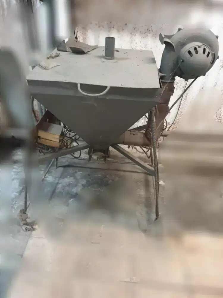 Mesin oven pemanas biji plastik