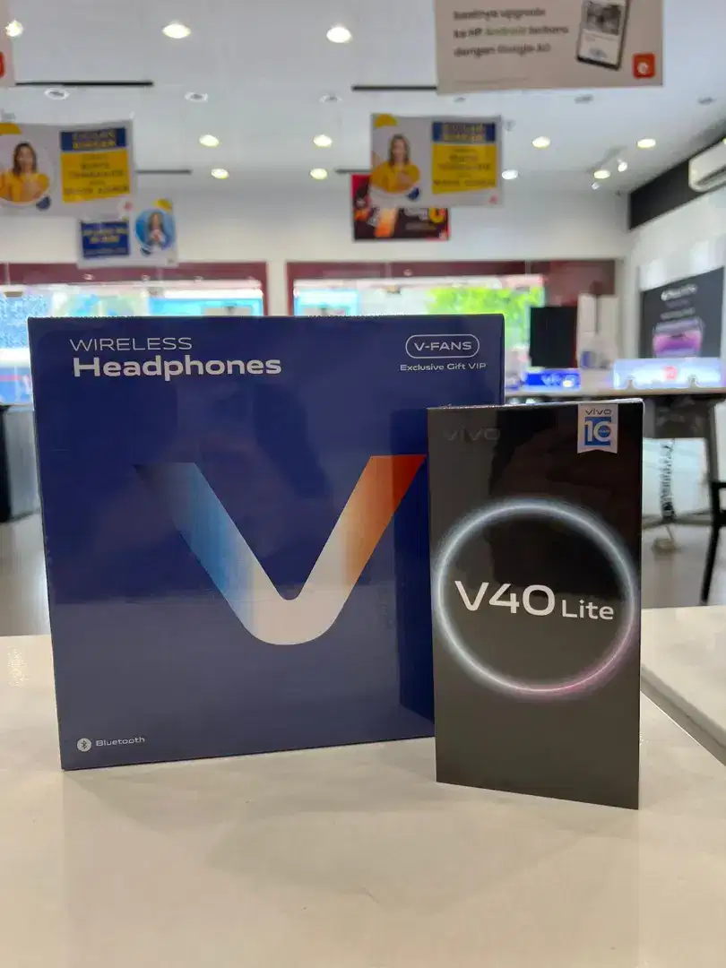 VIVO V40 LITE GRATIS WIRELESS HEADPHONE