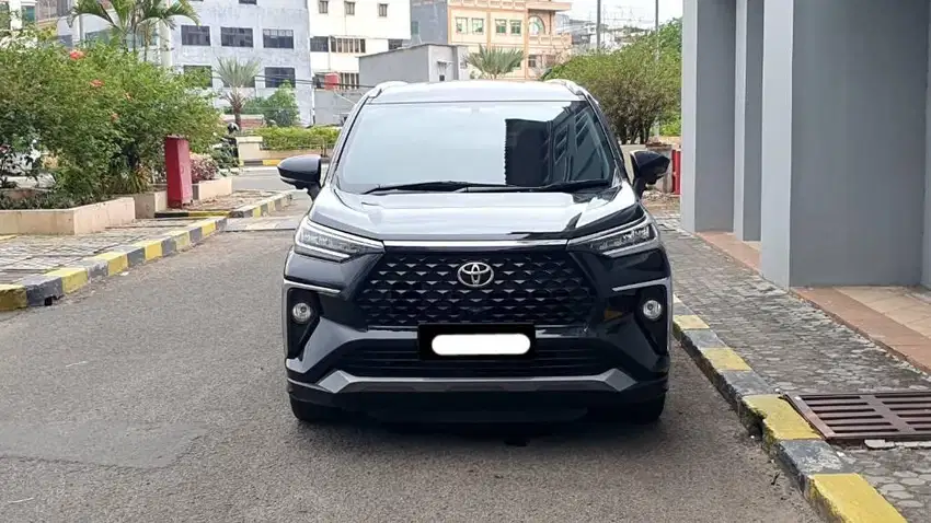 km 27rb toyota avanza veloz q cvt non tss 2023 hitam tangan pertama