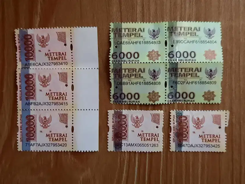 Materai Tempel Asli