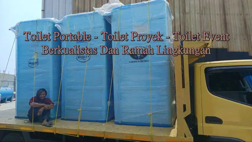 Ready!Toilet Umum,Toilet Proyek ,Toilet Portable, Jongkok Murah Berkua