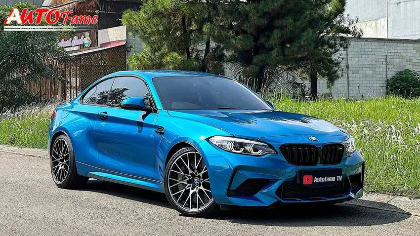 BMW M2 Competition Pemk 2022 Blue On Black NIK 2021