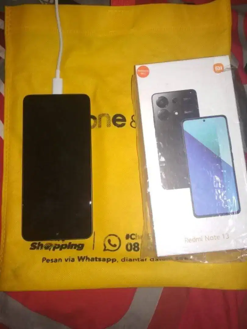 Redmi not 13 8/128 full set no minus pemakaian baru 5 Haru edisi bu