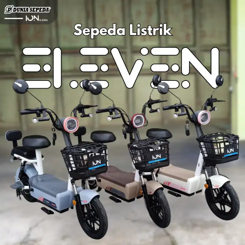 Promo Sepeda Listrik 2jutaan Ion Eleven New