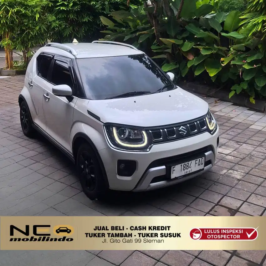 SUZUKI IGNIS GX MT 2022 PUTIH METALIK