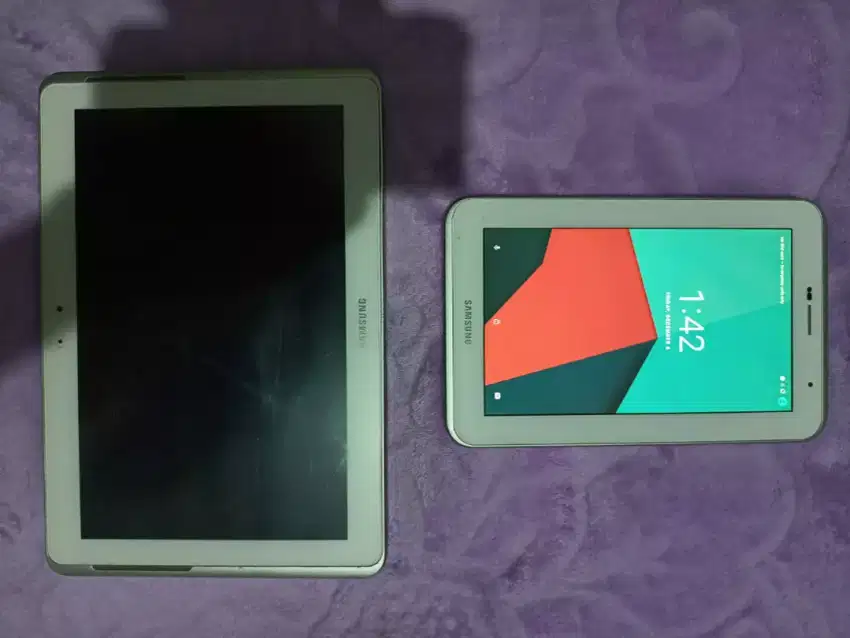 Tablet Samsung/Tab Samsung 7 inch kondisi normal mulus & 11 inch mati