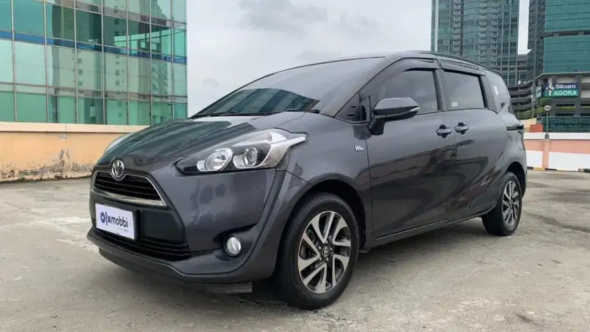 KM Rendah TDP 20Jt Toyota Sienta 1.5 V Bensin-MT 2018 Abu /