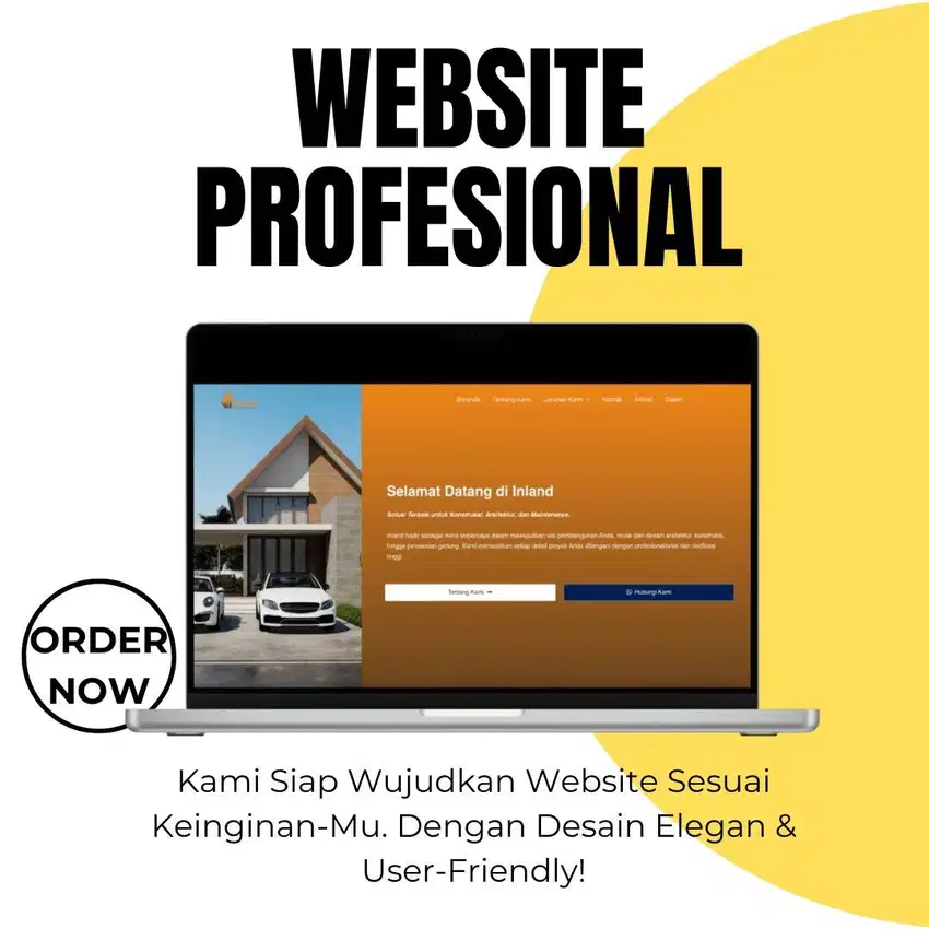 Website Profesional untuk Menguatkan Kehadiran Digital Bisnis Anda