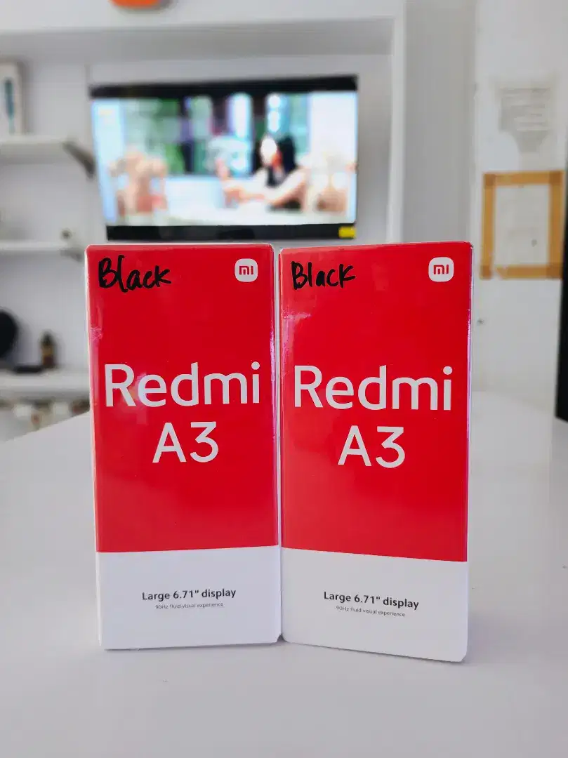 New Redmi A3 ram 4/128