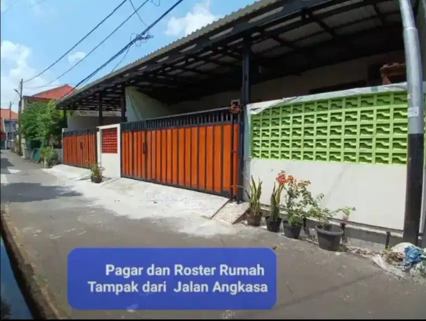 Rumah Bangunan Baru Dalam Komplek Area Strategis