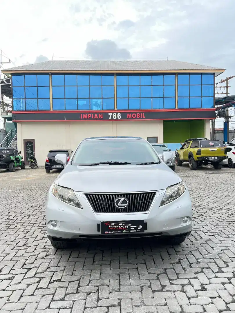 Toyota Lexus RX270 A/T Silver 2011  vellfire prado camry avanza agya