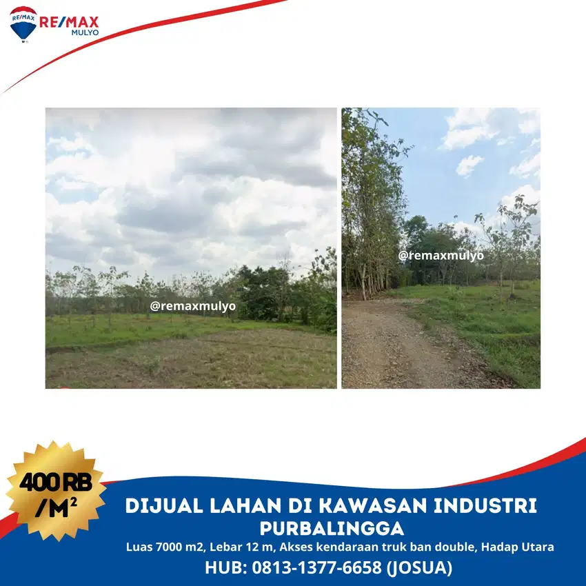 Dijual Lahan Di Kawasan Industri