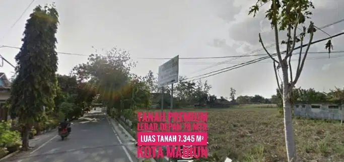 DIJUAL Tanah Pekarangan, Tengah KOTA MADIUN depan RS Griya Husada