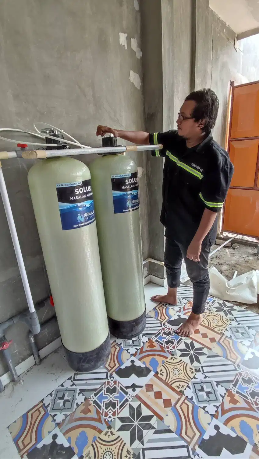 filter air, penjernih air sumur dan pam garansi 1 tahun