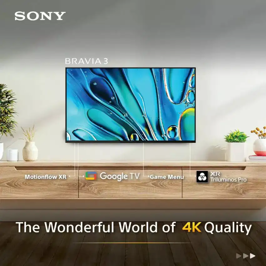 SONY BRAVIA 3 85INCH