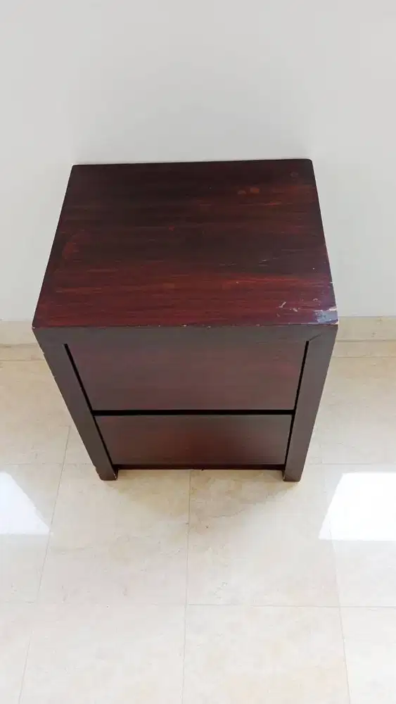 Nakas / Bed Side Table Bahan Full Kayu