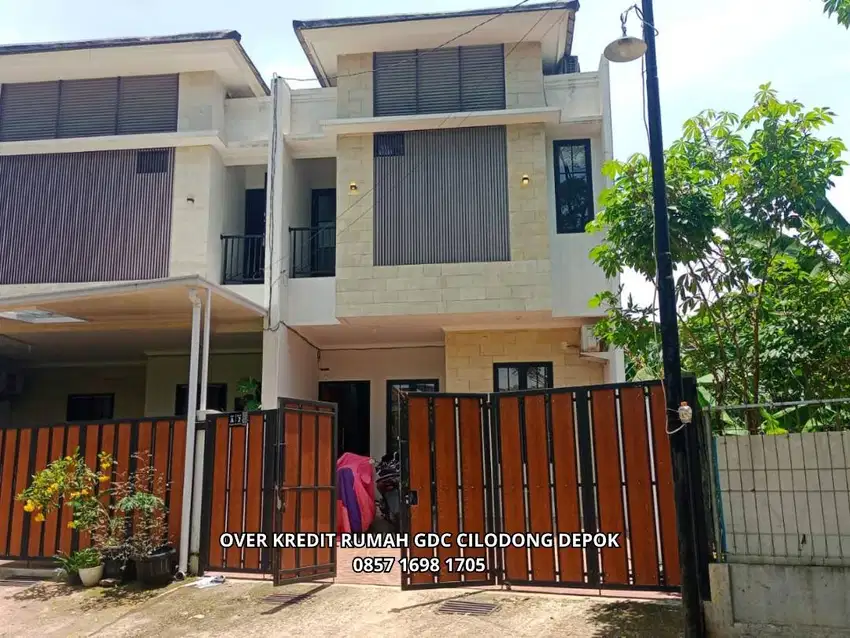 Over kredit 79 Juta Rumah 2 lantai GDC kavling BRI dkt Stasiun Depok