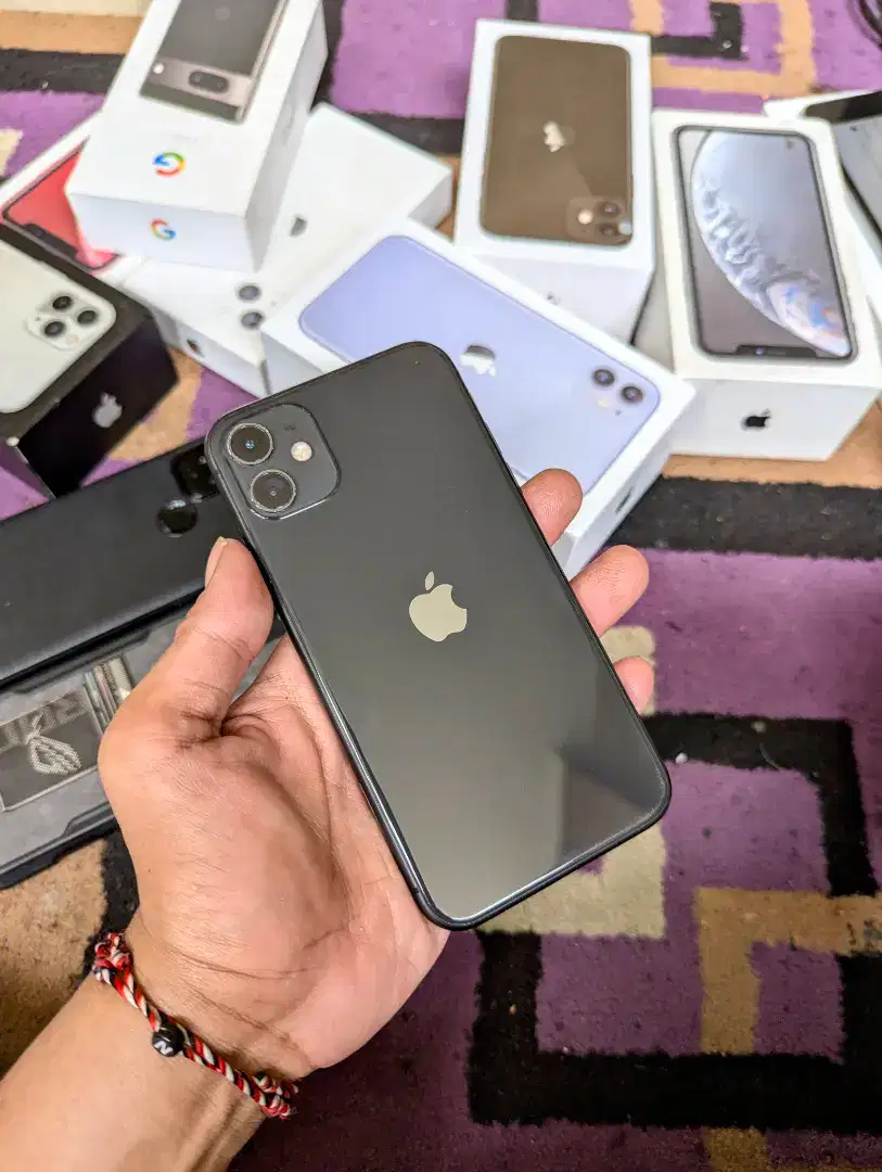 IPhone 11 64Gb dual imei beacukai 
-black