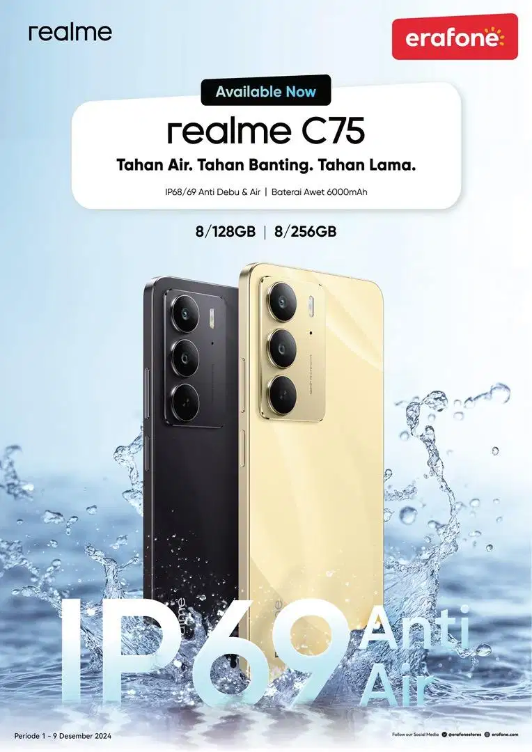 realme C75 IP69 Military Grade 8/128GB