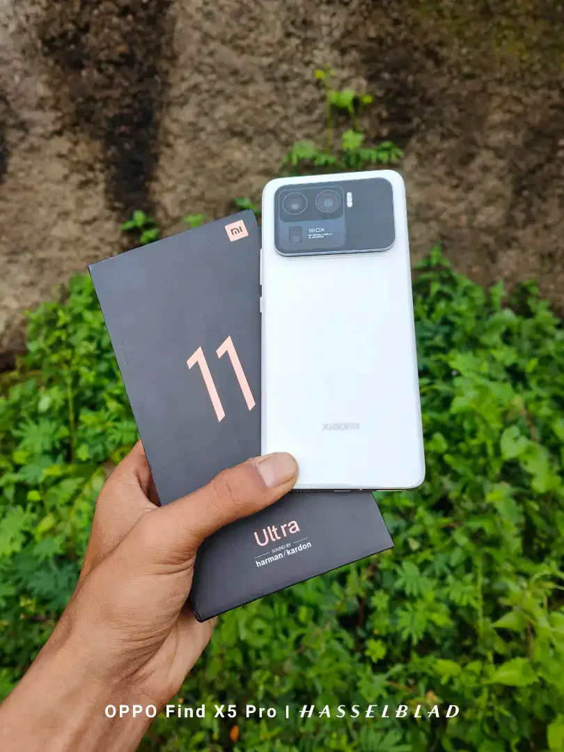 Xiaomi Mi 11 Ultra 5G RAM 12/256 Fullset Minus Layar Belakang Mati