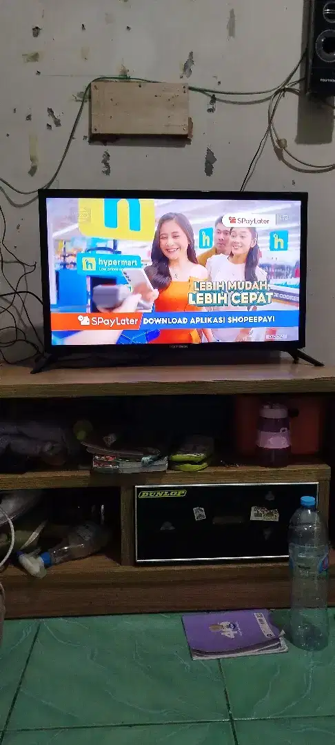 Jual cepet aja tv politron mega bass  suara mantap Rp 1 jt