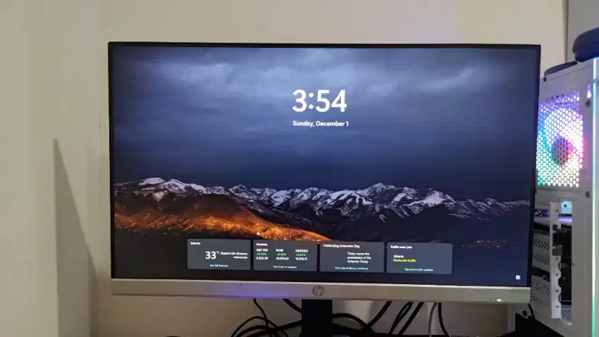 Monitor 24 HP 24MH 75hz mulus