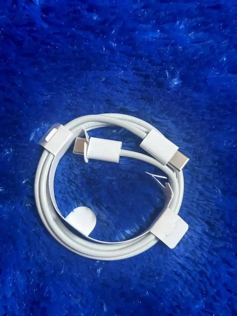 Kabel Charger Apple iPad AirPods iPhone Type C to C  Original 100%