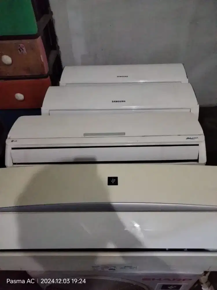 AC 1/2 pk dan 1pk kondisi bagus