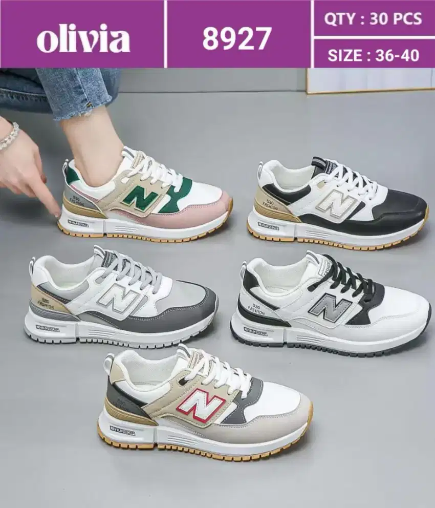 Sepatu sneakers olivia