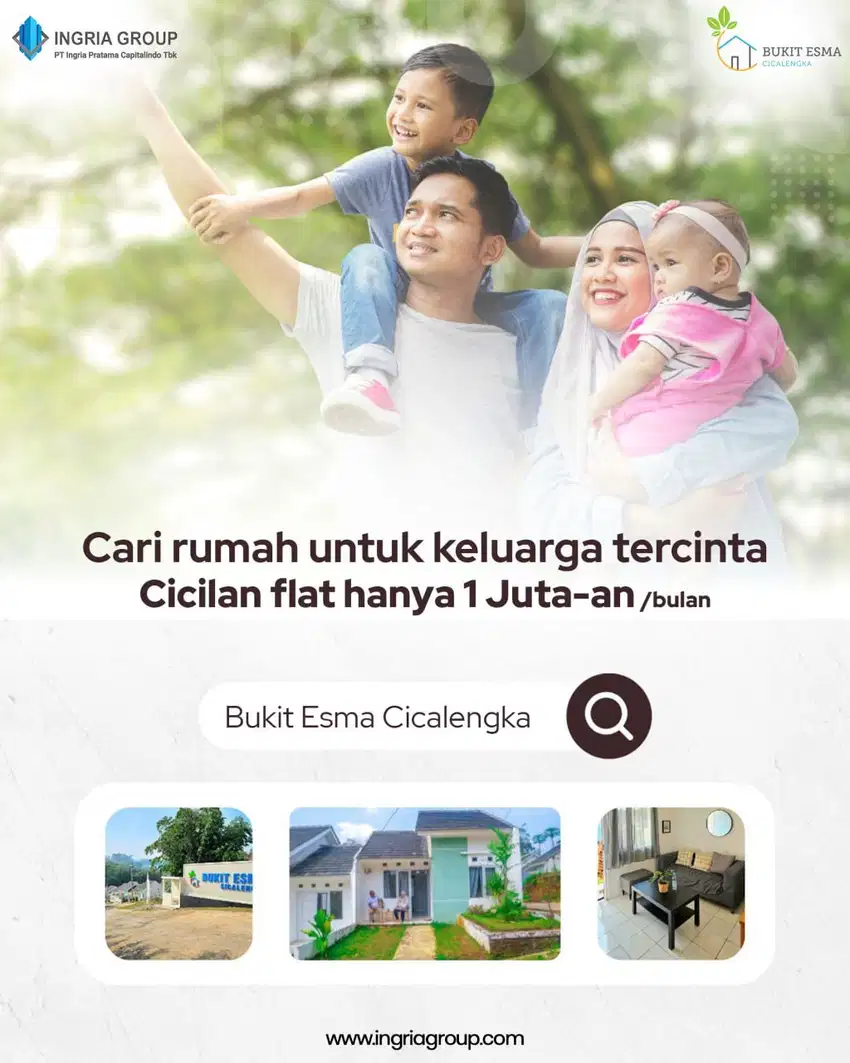 Rumah Subsidi Siap Huni Cicilan 1 jutaan di cicalengka rancaekek