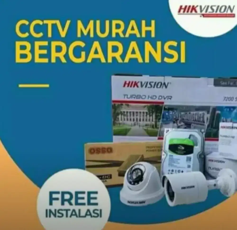 pusat instalasi pemasangan, kamera cctv hilook by Hikvision