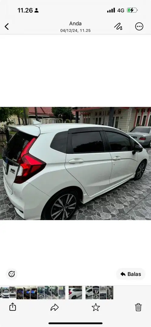 Dijual Jazz RS metik tahun 2018