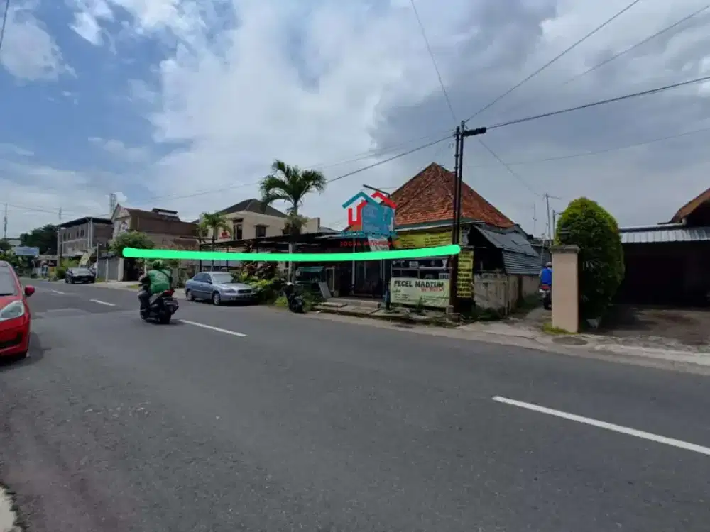 Tanah dan bangunan selatan Prawirotaman, area perhotelan dan homestay